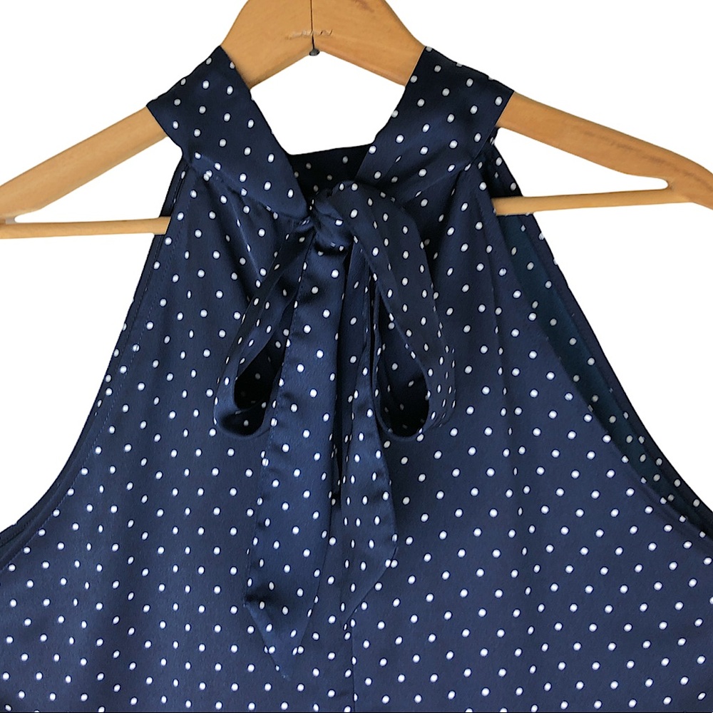 J. Crew PLUS Tie-Neck Halter Jumpsuit - Picture 7 of 10